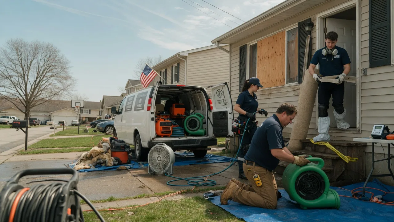 Water Damage Restoration in Bland, MO near me